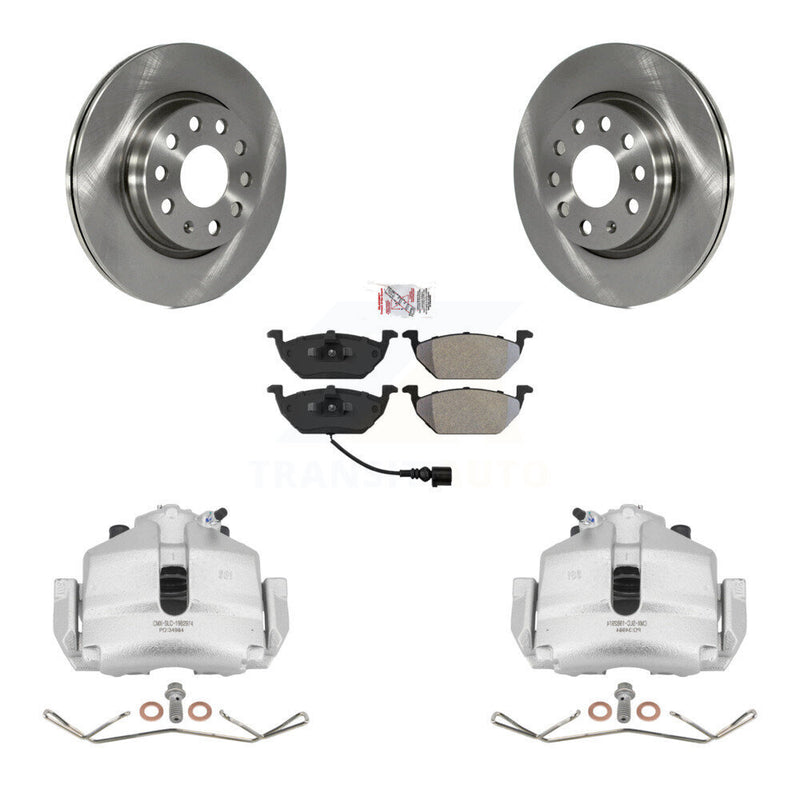 Transit Auto KC8-100320N Disc Brake Kit for 2011-2015 Volkswagen Jetta - Front product image