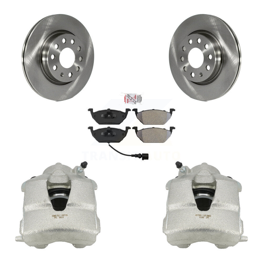 Transit Auto KC8-100321N Disc Brake Kit for 2011-2015 Volkswagen Jetta - Front product image