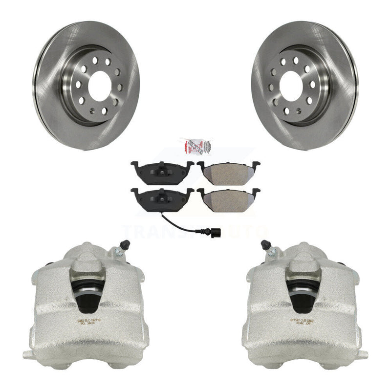 Transit Auto KC8-100321N Disc Brake Kit for 2011-2015 Volkswagen Jetta - Front product image