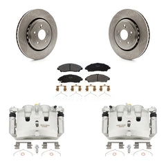 Transit Auto KC8-100321P Disc Brake Kit for 2014-2016 Acura MDX - Front product image