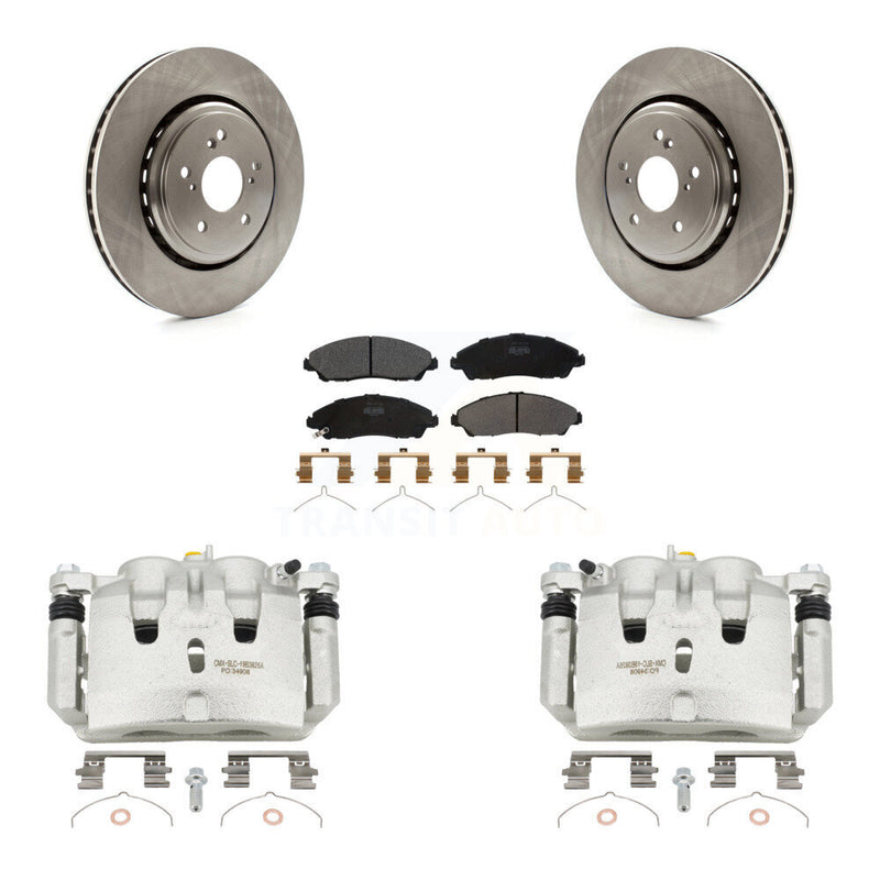 Transit Auto KC8-100321P Disc Brake Kit for 2014-2016 Acura MDX - Front product image