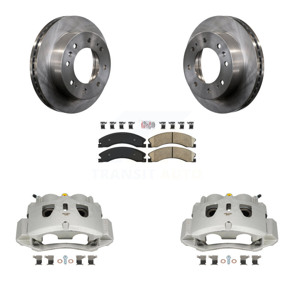 Transit Auto KC8-100322N Disc Brake Kit for 2011-2019 Chevrolet Suburban 3500 HD, Chevrolet Silverado 2500 HD, Chevrolet Silverado 3500 HD & more - Front product image