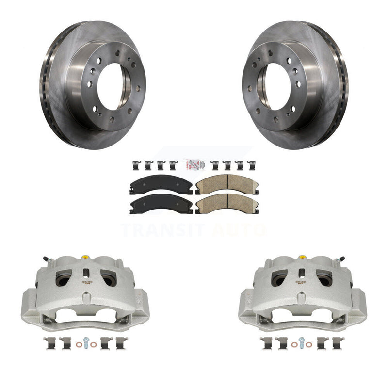 Transit Auto KC8-100322N Disc Brake Kit for 2011-2019 Chevrolet Suburban 3500 HD, Chevrolet Silverado 2500 HD, Chevrolet Silverado 3500 HD & more - Front product image