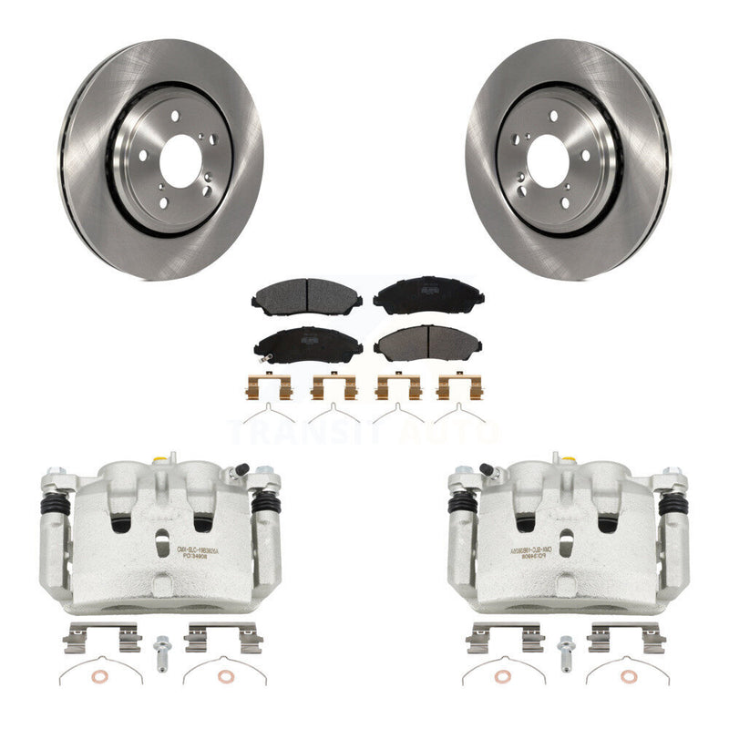 Transit Auto KC8-100322P Disc Brake Kit for 2016-2021 Acura MDX, Honda Ridgeline, Honda Pilot - Front product image
