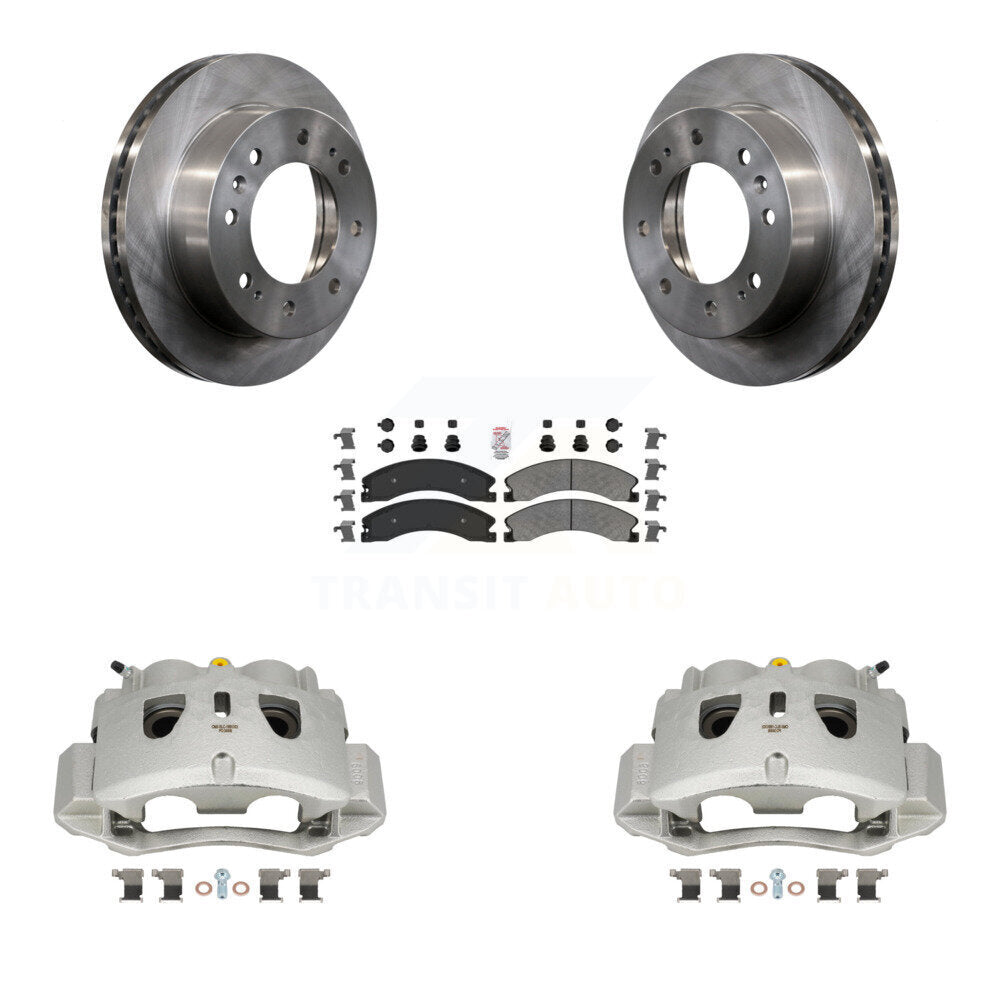 Transit Auto KC8-100323N Disc Brake Kit for 2011-2019 Chevrolet Suburban 3500 HD, Chevrolet Silverado 2500 HD, Chevrolet Silverado 3500 HD & more - Front product image