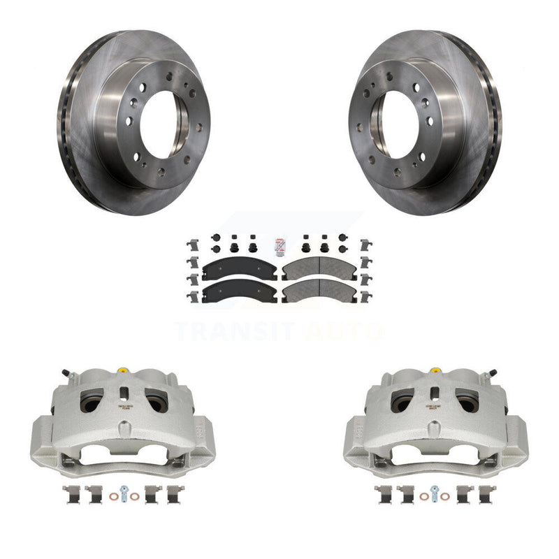 Transit Auto KC8-100323N Disc Brake Kit for 2011-2019 Chevrolet Suburban 3500 HD, Chevrolet Silverado 2500 HD, Chevrolet Silverado 3500 HD & more - Front product image