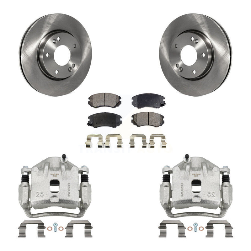 Transit Auto KC8-100323P Disc Brake Kit for 2012-2013 Kia Soul - Front product image