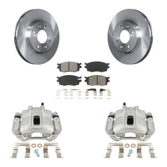 Transit Auto KC8-100323S Disc Brake Kit for 2006-2011 Hyundai Accent, Kia Rio, Kia Rio5 - Front product image