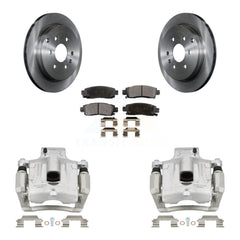 Transit Auto KC8-100323T Disc Brake Kit for 2007-2017 GMC Acadia Limited, Chevrolet Traverse, Buick Enclave & more - Rear product image