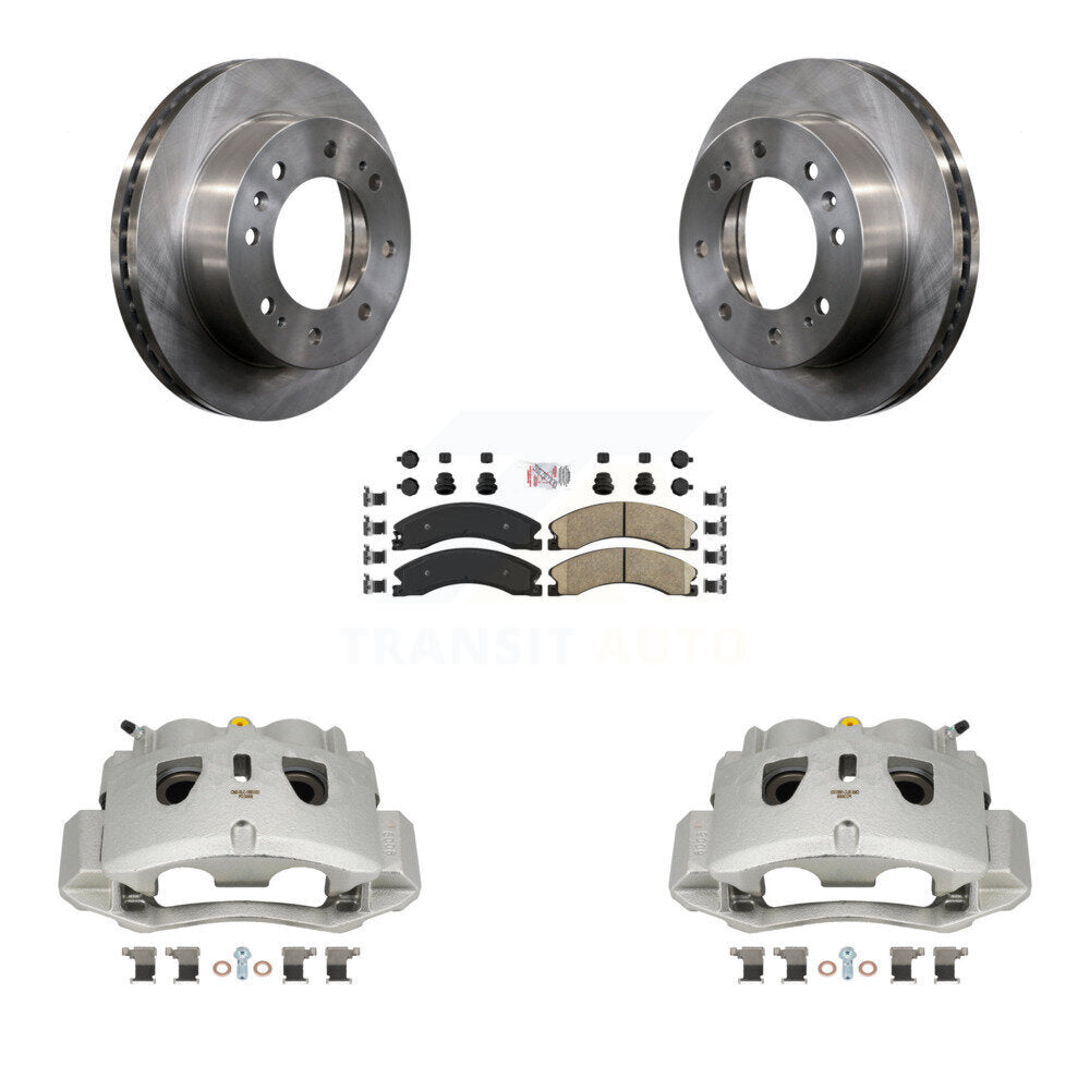 Transit Auto KC8-100324N Disc Brake Kit for 2011-2019 Chevrolet Suburban 3500 HD, Chevrolet Silverado 2500 HD, Chevrolet Silverado 3500 HD & more - Front product image