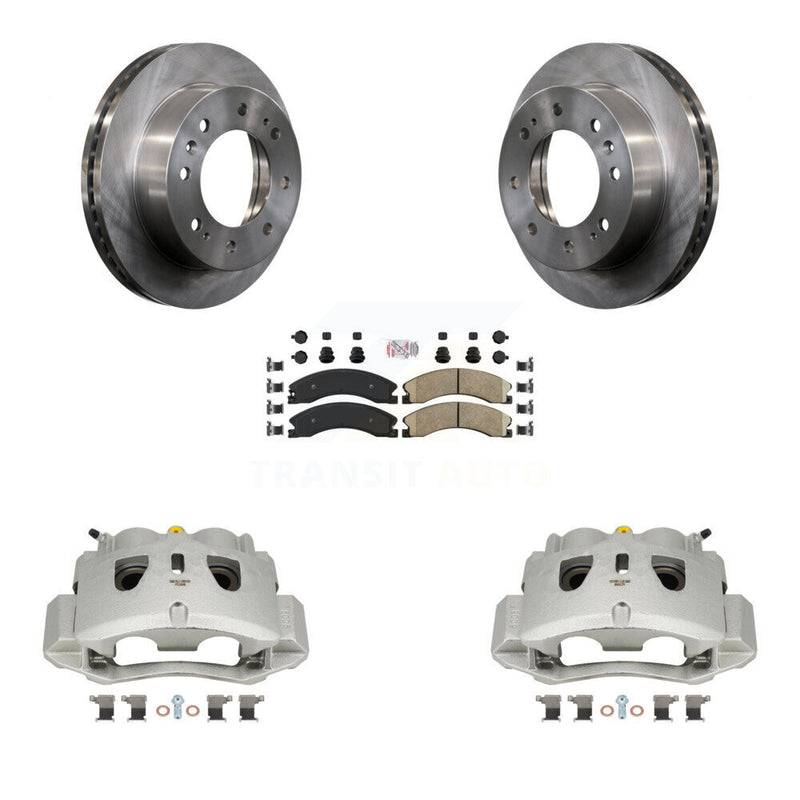 Transit Auto KC8-100324N Disc Brake Kit for 2011-2019 Chevrolet Suburban 3500 HD, Chevrolet Silverado 2500 HD, Chevrolet Silverado 3500 HD & more - Front product image
