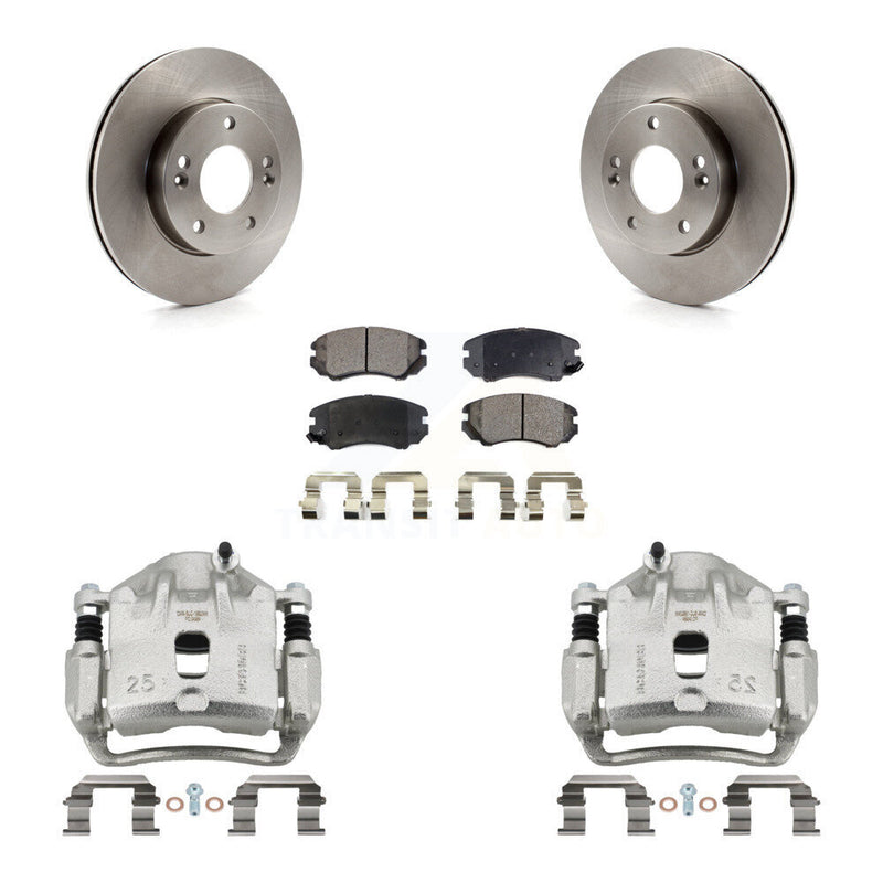Transit Auto KC8-100324P Disc Brake Kit for 2010-2011 Kia Soul - Front product image