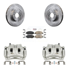 Transit Auto KC8-100325N Disc Brake Kit for 2017-2019 Hyundai Santa Fe, Hyundai Santa Fe XL - Front product image