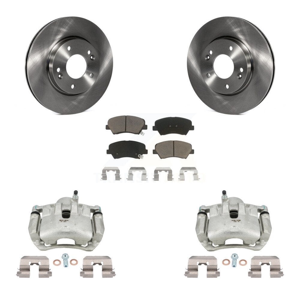CMX KC8-100326C Disc Brake Kit for 2013-2016 Hyundai Elantra GT, Kia Forte, Kia Forte5 & more - Front product image