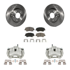 CMX KC8-100326C Disc Brake Kit for 2013-2016 Hyundai Elantra GT, Kia Forte, Kia Forte5 & more - Front product image