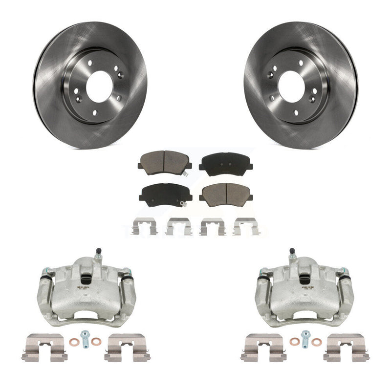 CMX KC8-100326C Disc Brake Kit for 2013-2016 Hyundai Elantra GT, Kia Forte, Kia Forte5 & more - Front product image
