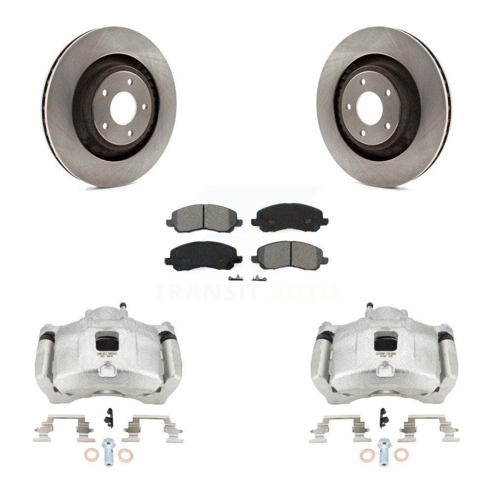 Transit Auto KC8-100326S Disc Brake Kit for 2012 Chrysler 200, Dodge Avenger - Front product image
