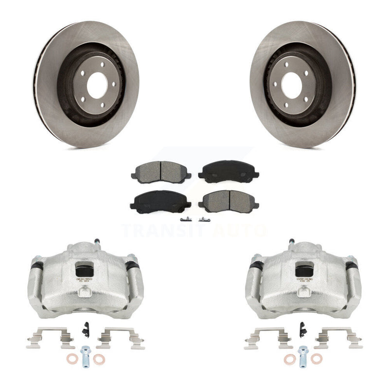 Transit Auto KC8-100326S Disc Brake Kit for 2012 Chrysler 200, Dodge Avenger - Front product image