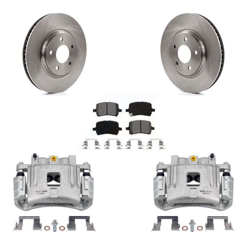 Transit Auto KC8-100328S Disc Brake Kit for 2005 Pontiac G6 - Front product image