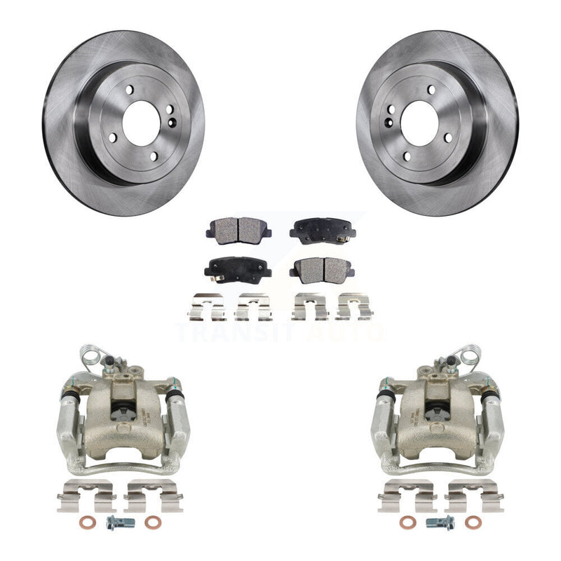 Transit Auto KC8-100328T Disc Brake Kit for 2012-2017 Kia Rio - Rear product image