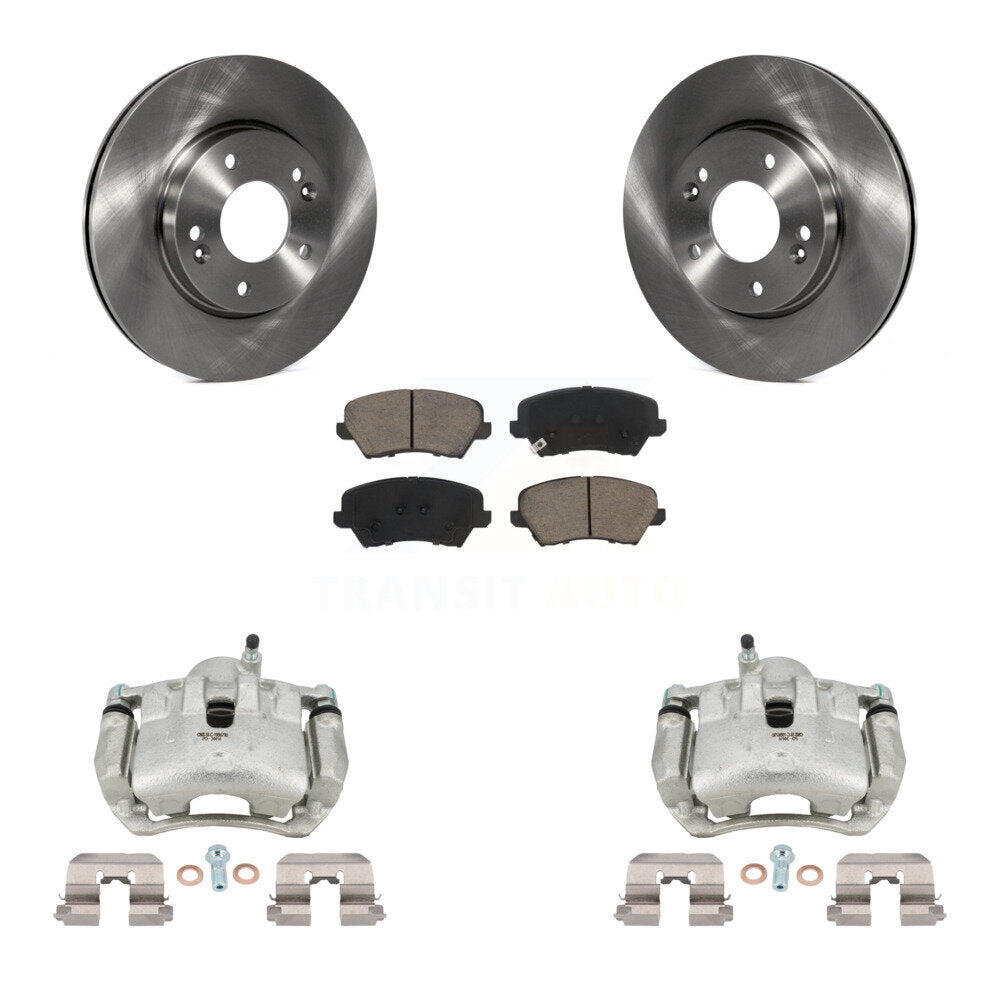 CMX KC8-100329C Disc Brake Kit for 2016-2018 Hyundai Elantra GT, Kia Forte, Kia Forte Koup & more - Front product image