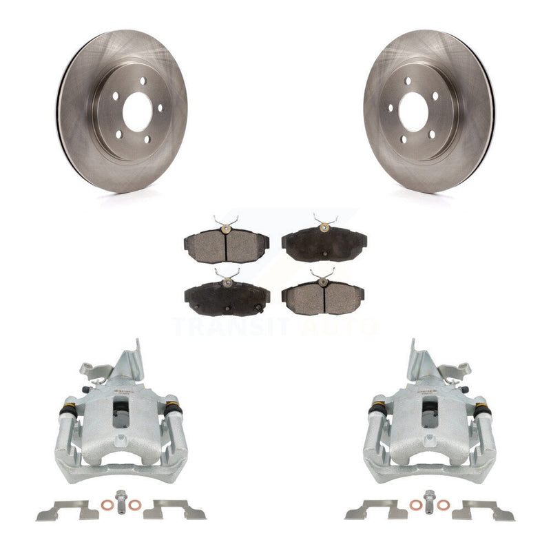 Transit Auto KC8-100329T Disc Brake Kit for 2011-2014 Ford Mustang - Rear product image