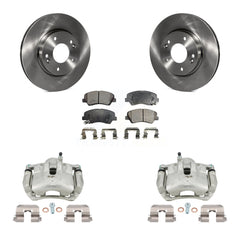 Transit Auto KC8-100330P Disc Brake Kit for 2013-2016 Hyundai Elantra GT, Kia Forte, Kia Forte5 & more - Front product image