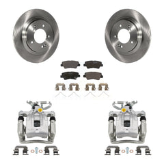 Transit Auto KC8-100332T Disc Brake Kit for 2017-2019 Kia Niro, Hyundai Ioniq - Rear product image