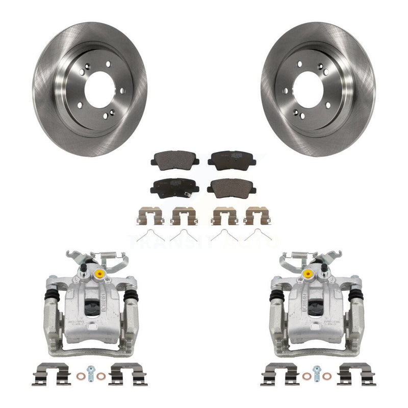 Transit Auto KC8-100332T Disc Brake Kit for 2017-2019 Kia Niro, Hyundai Ioniq - Rear product image