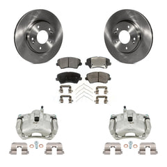 Transit Auto KC8-100333P Disc Brake Kit for 2016-2018 Hyundai Elantra GT, Kia Forte, Kia Forte Koup & more - Front product image
