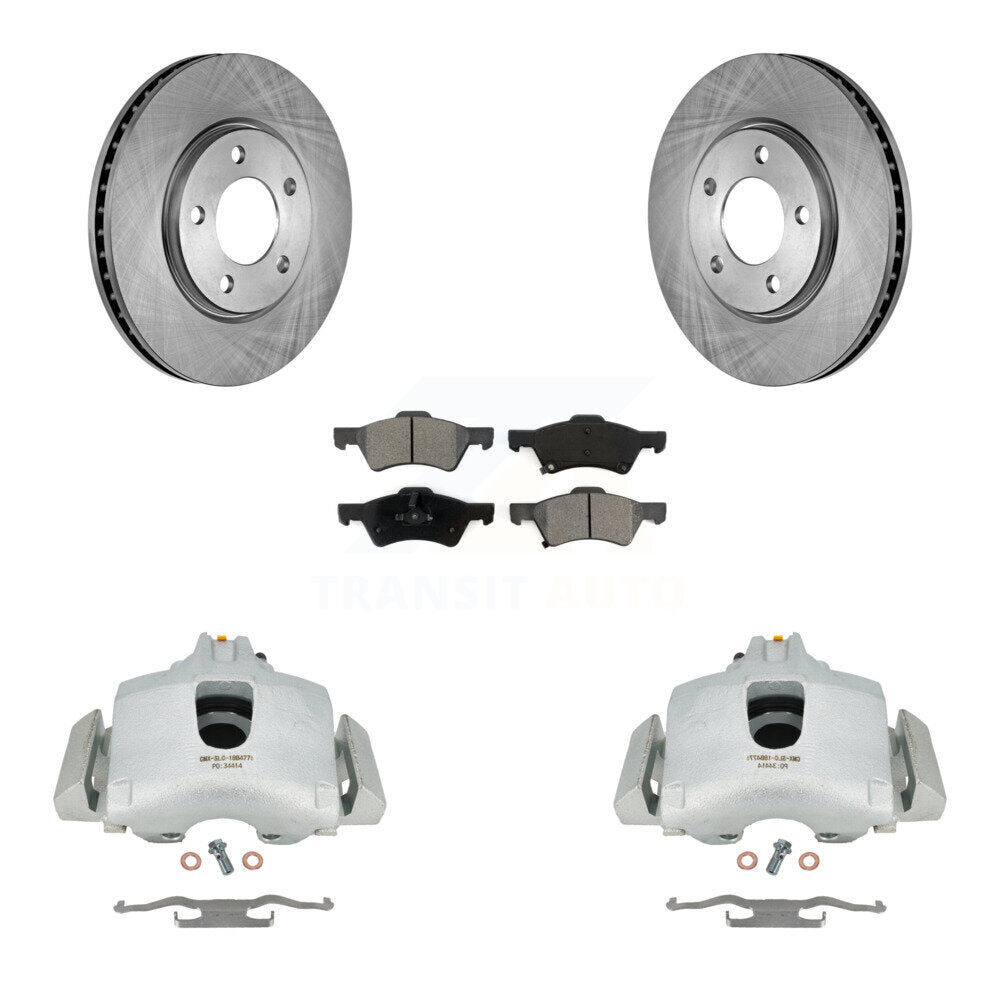 Transit Auto KC8-100333S Disc Brake Kit for 2001-2007 Dodge Grand Caravan, Chrysler Town & Country, Dodge Caravan - Front product image