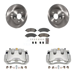 Transit Auto KC8-100334N Disc Brake Kit for 2009-2022 Ram 1500 Classic, Ram 1500, Dodge Ram 1500 - Front product image