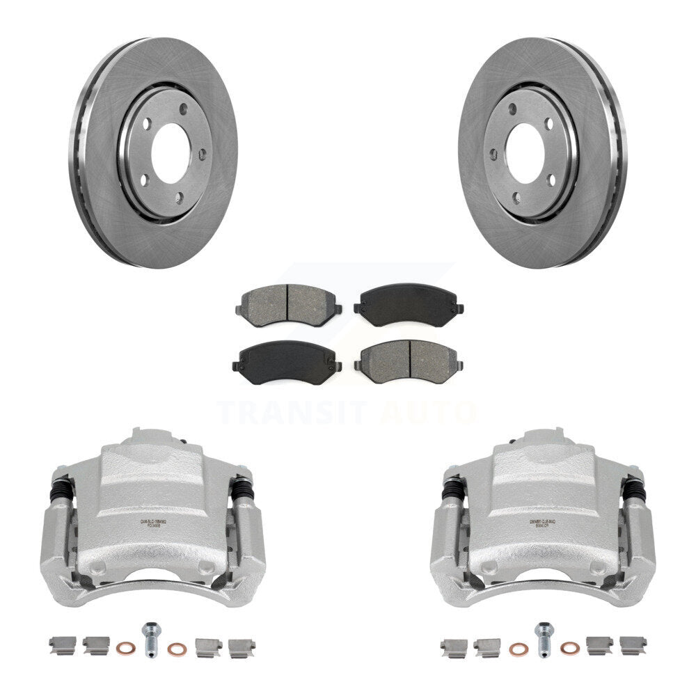 Transit Auto KC8-100334S Disc Brake Kit for 2004-2007 Chrysler Town & Country, Dodge Caravan, Dodge Grand Caravan - Front product image