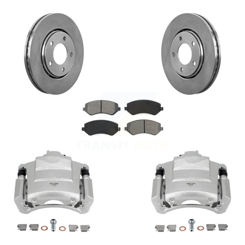 Transit Auto KC8-100334S Disc Brake Kit for 2004-2007 Chrysler Town & Country, Dodge Caravan, Dodge Grand Caravan - Front product image