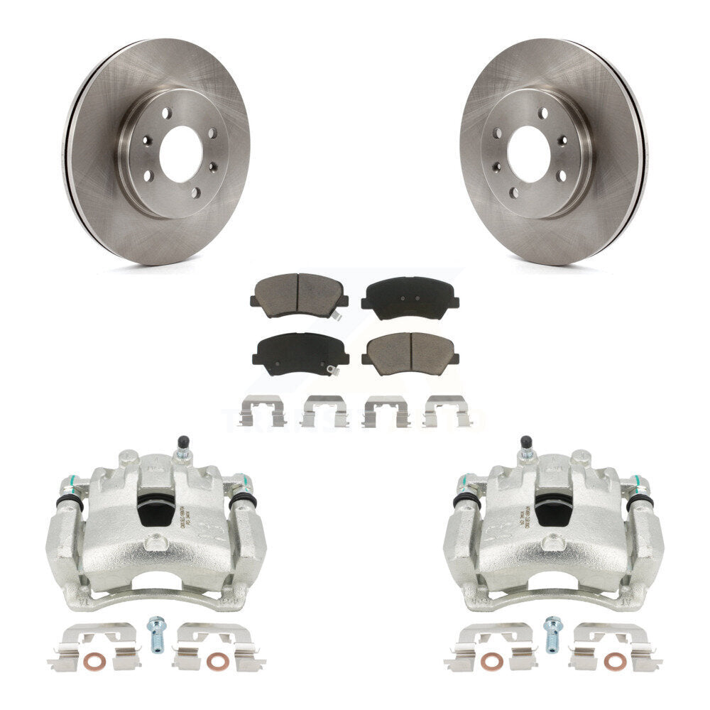 CMX KC8-100335C Disc Brake Kit for 2012-2017 Kia Rio, Hyundai Accent - Front product image