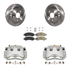 Transit Auto KC8-100335N Disc Brake Kit for 2009-2022 Ram 1500 Classic, Ram 1500, Dodge Ram 1500 - Front product image