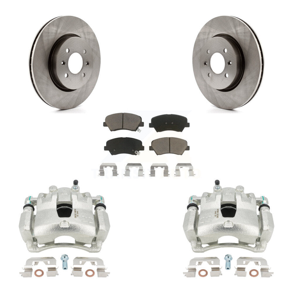 CMX KC8-100336C Disc Brake Kit for 2017 Kia Rio - Front product image