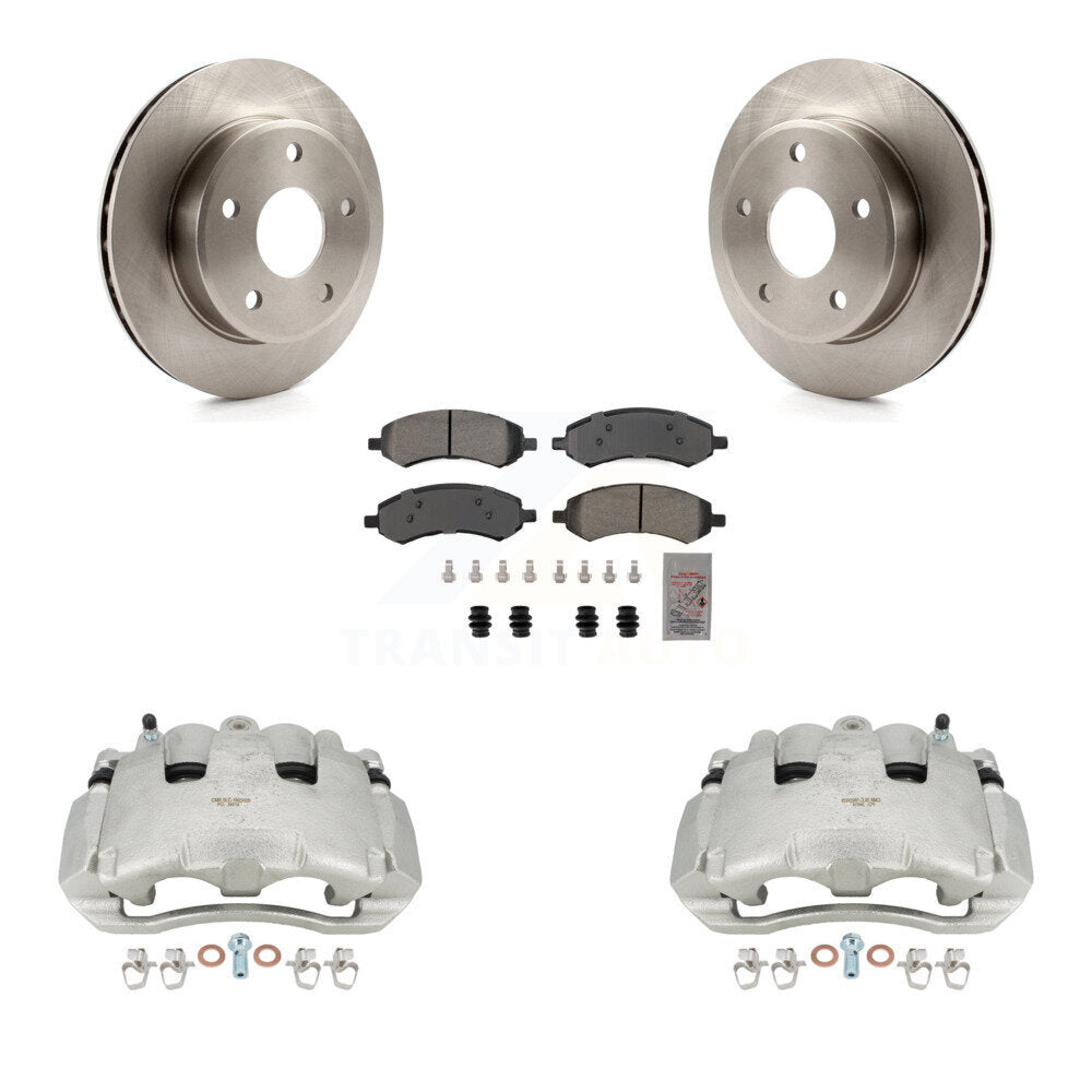 Transit Auto KC8-100337N Disc Brake Kit for 2005-2009 Mitsubishi Raider, Dodge Dakota - Front product image