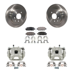 Transit Auto KC8-100338T Disc Brake Kit for 2005-2015 Nissan Rogue Select, Nissan Rogue, Nissan X-Trail - Rear product image