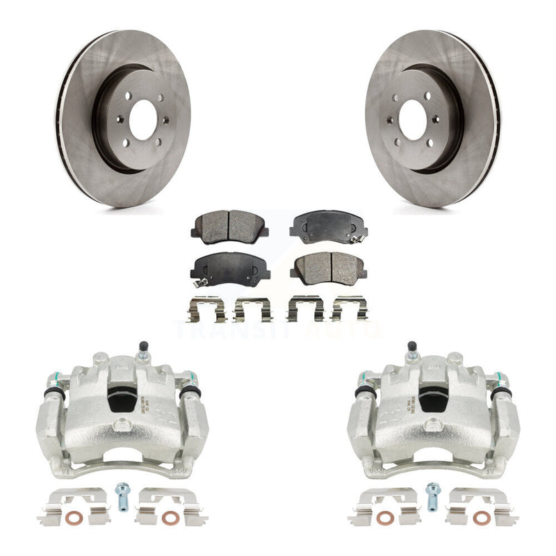 Transit Auto KC8-100340P Disc Brake Kit for 2017 Kia Rio - Front product image