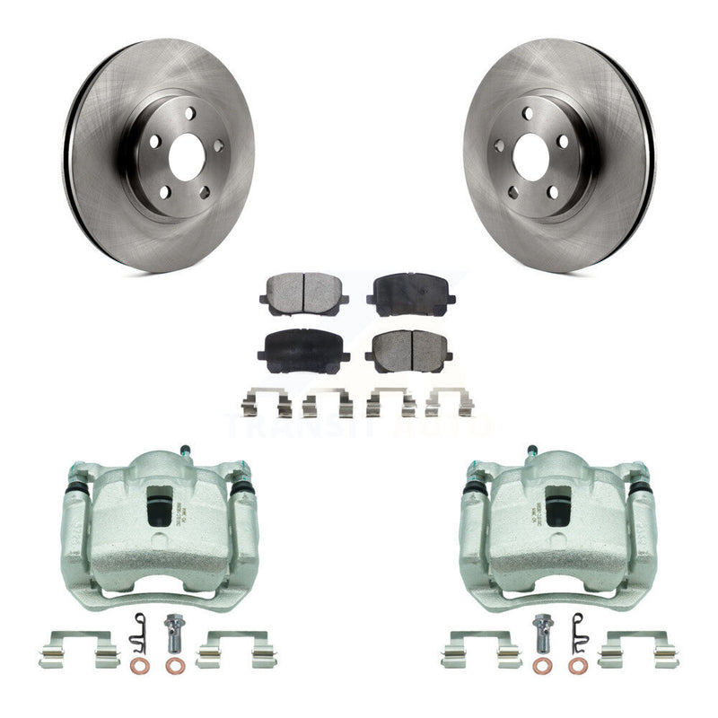 Transit Auto KC8-100341P Disc Brake Kit for 2003-2008 Pontiac Vibe, Toyota Corolla, Toyota Matrix - Front product image
