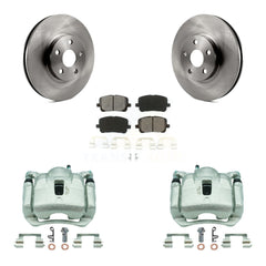 Transit Auto KC8-100341S Disc Brake Kit for 2003-2008 Pontiac Vibe, Toyota Corolla, Toyota Matrix - Front product image