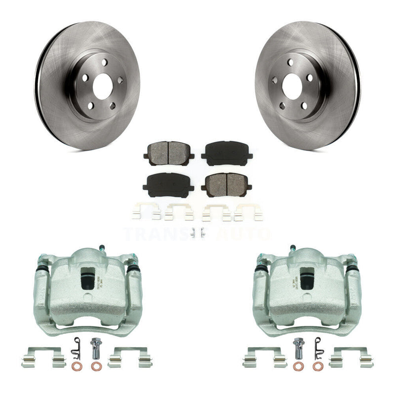 Transit Auto KC8-100341S Disc Brake Kit for 2003-2008 Pontiac Vibe, Toyota Corolla, Toyota Matrix - Front product image