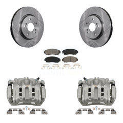 Transit Auto KC8-100344S Disc Brake Kit for 2007-2012 Honda Crosstour, Honda Accord Crosstour, Acura RDX & more - Front product image