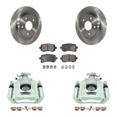 Transit Auto KC8-100346T Disc Brake Kit for 2008-2012 Ram C/V, Volkswagen Routan, Chrysler Town & Country & more - Rear product image