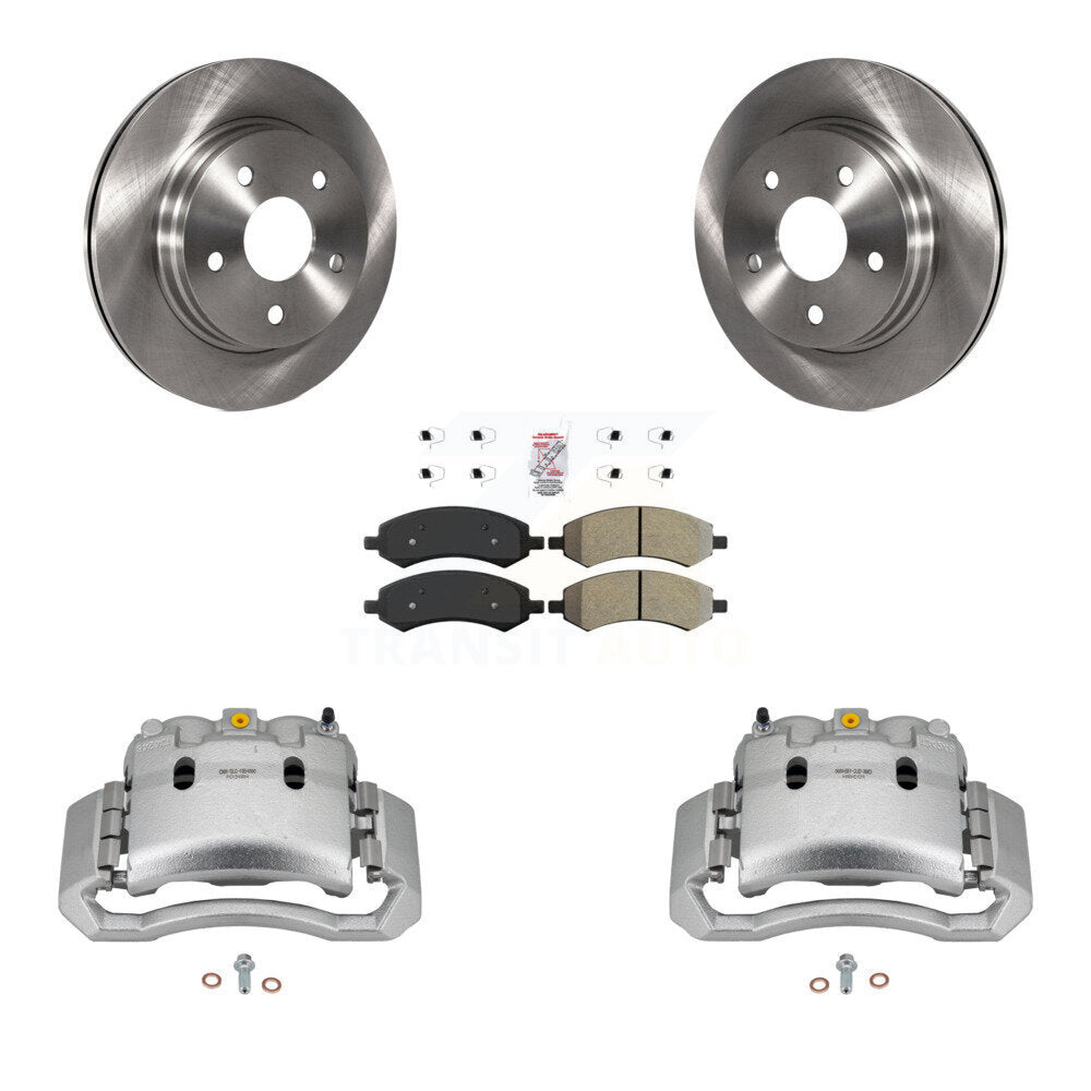 Transit Auto KC8-100347N Disc Brake Kit for 2006 Dodge Ram 1500 - Front product image