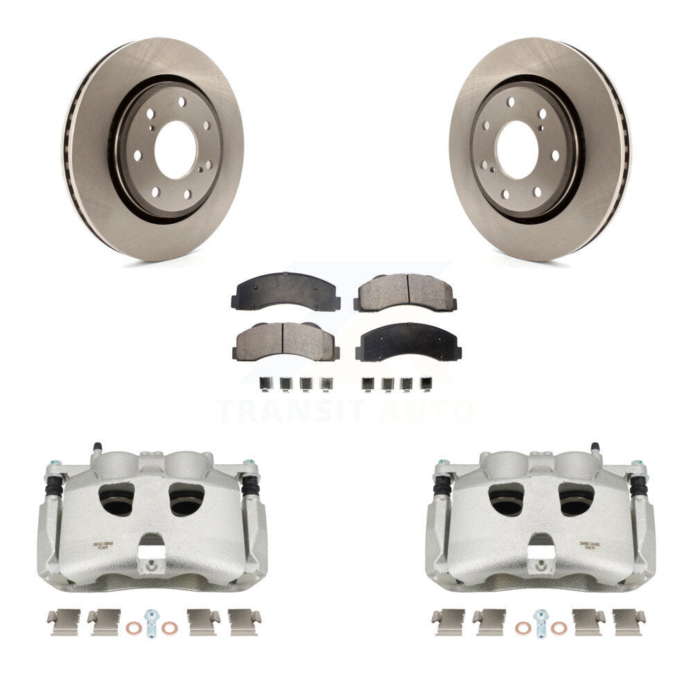 Transit Auto KC8-100349P Disc Brake Kit for 2012-2014 Ford F-150 - Front product image