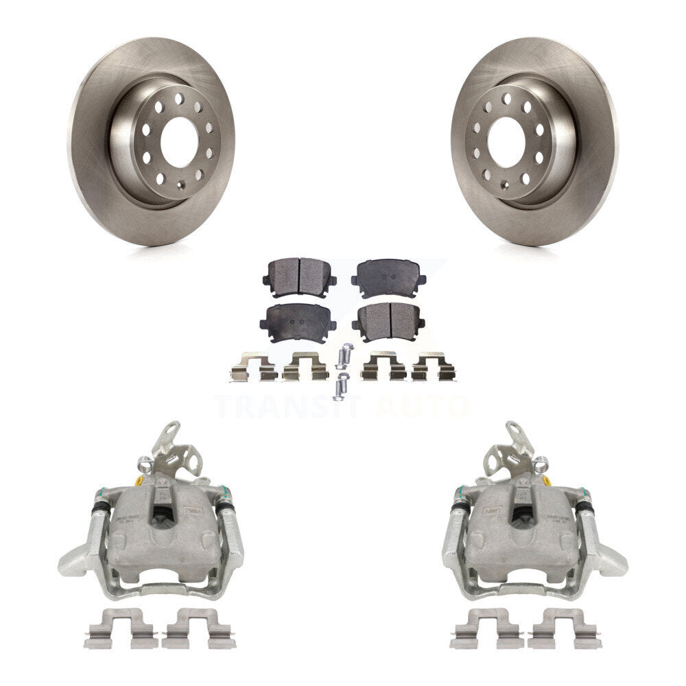 Transit Auto KC8-100349T Disc Brake Kit for 2006-2009 Volkswagen GTI, Audi A3 Quattro - Rear product image