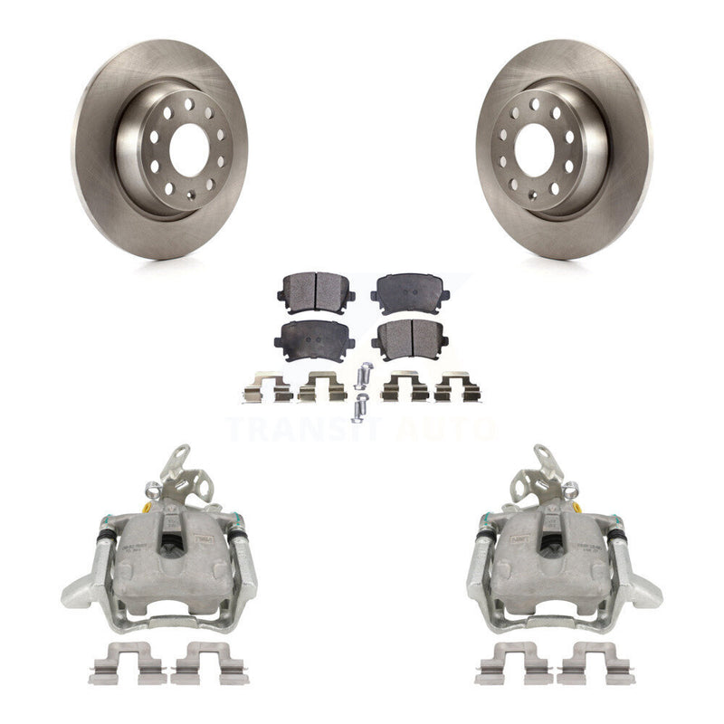 Transit Auto KC8-100349T Disc Brake Kit for 2006-2009 Volkswagen GTI, Audi A3 Quattro - Rear product image