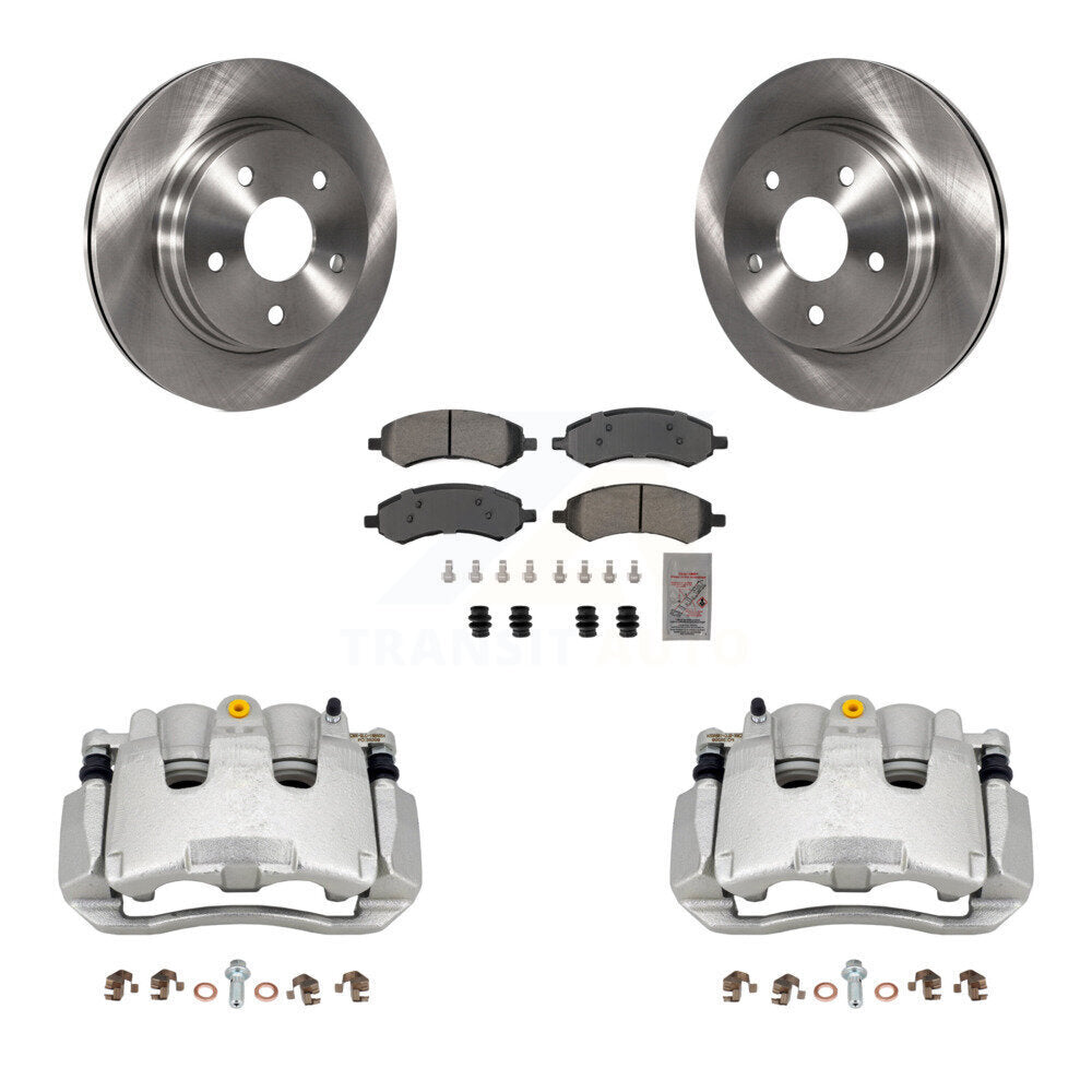 Transit Auto KC8-100350N Disc Brake Kit for 2007-2009 Chrysler Aspen, Dodge Durango - Front product image